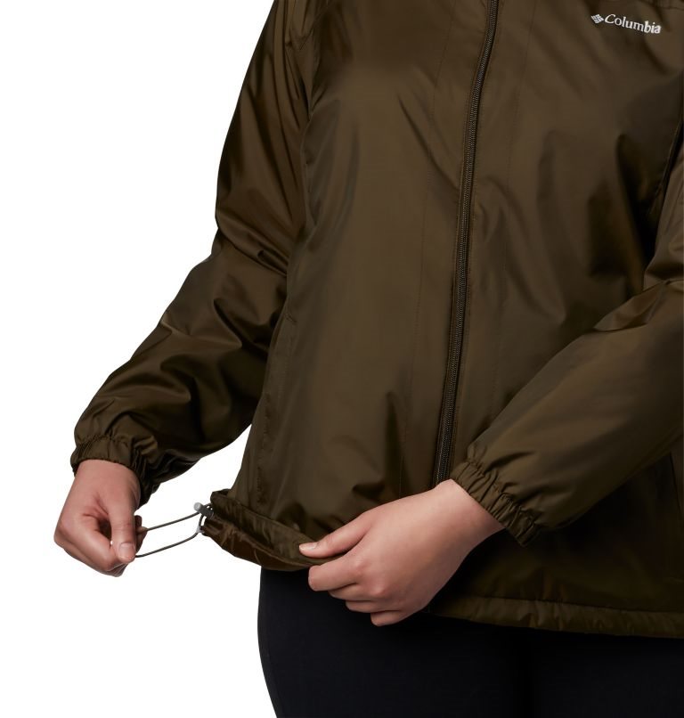 Women's Columbia Switchback Sherpa Lined Jackets Dark Brown | Plus Size CA-O456C